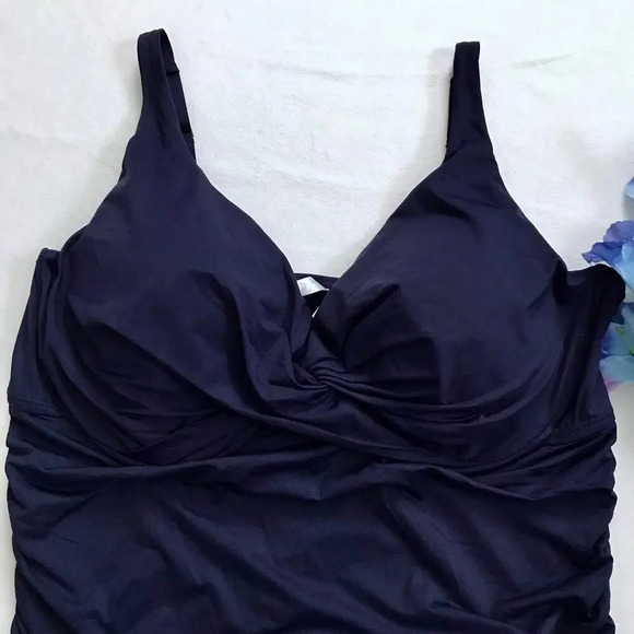 Anne Cole NWT 2 Piece Swimwear Women 24W - Picture 3 of 15